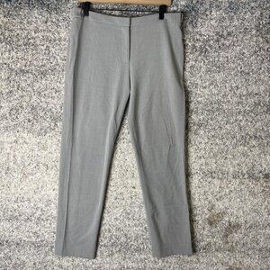 Calvin Klein Pants Womens 10‎ Gray Highline Dress Trousers Stretch Career Office